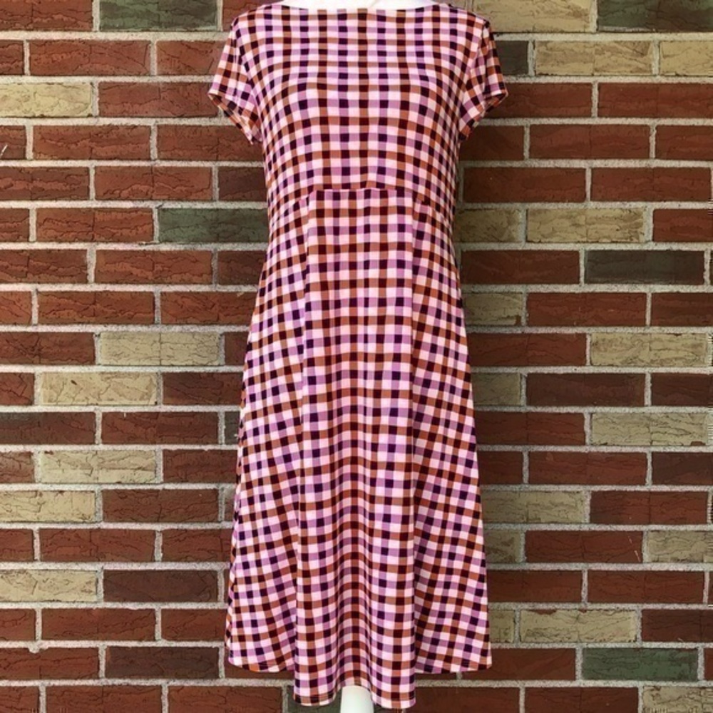 Leota Birds and the Bees Short Sleeve Multicolor Dress 👗